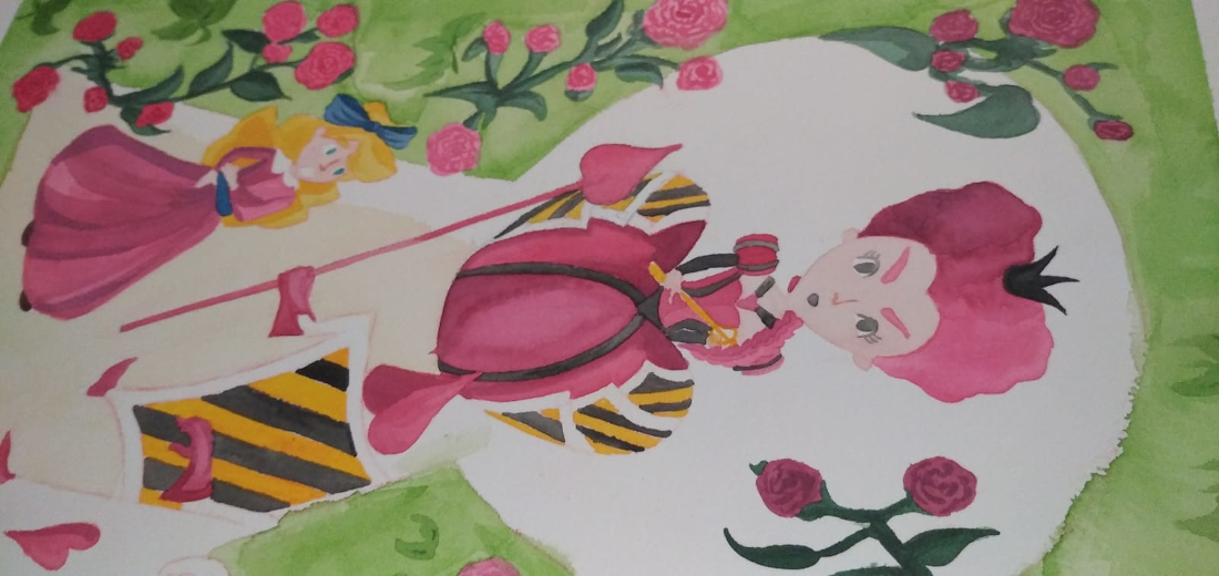 Illustrazione donne con fiori