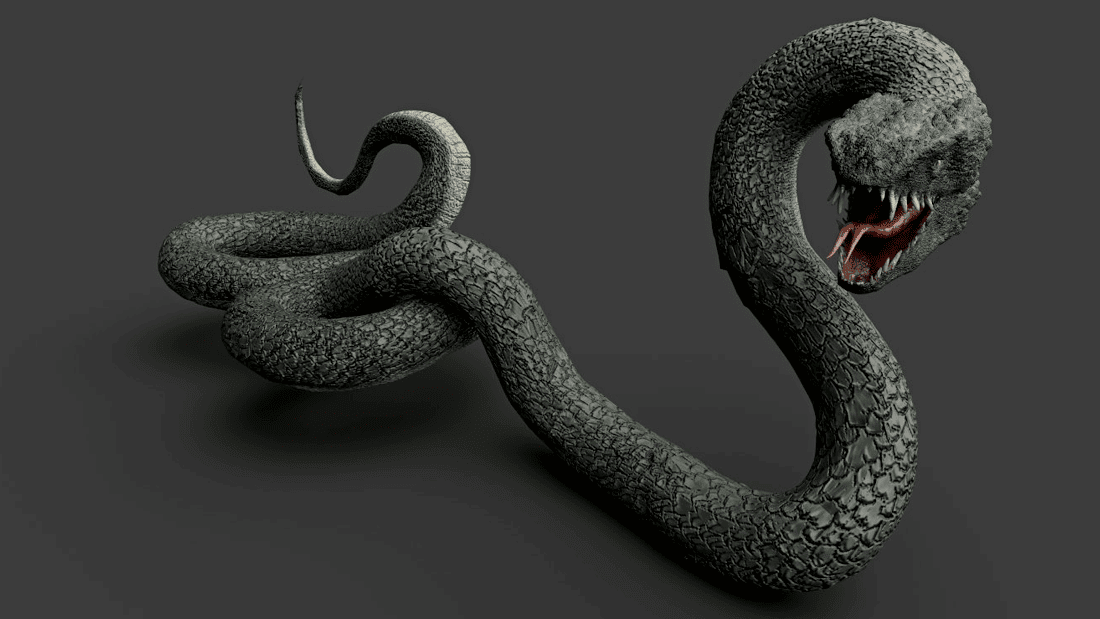 3d modeling serpente