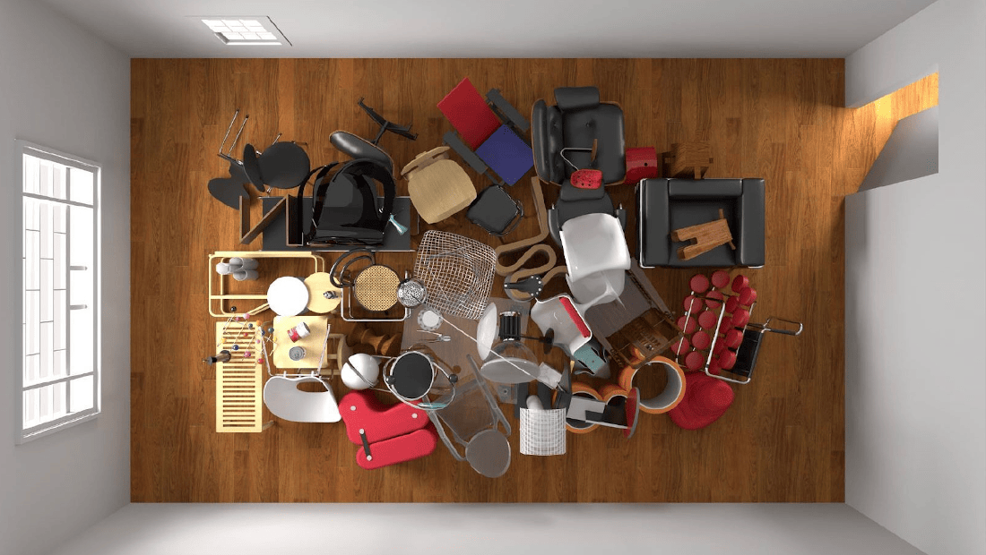 interior design sedie