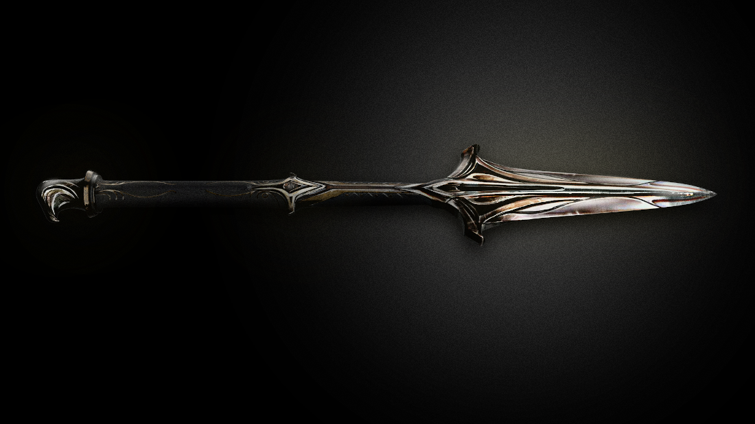 3d modeling pugnale